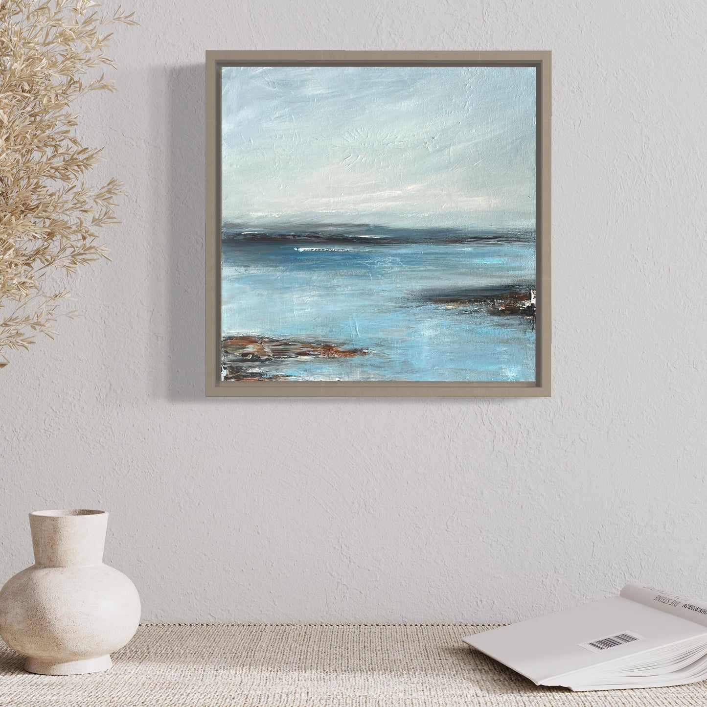 Morning Light Semi Abstract Landscape on Canvas