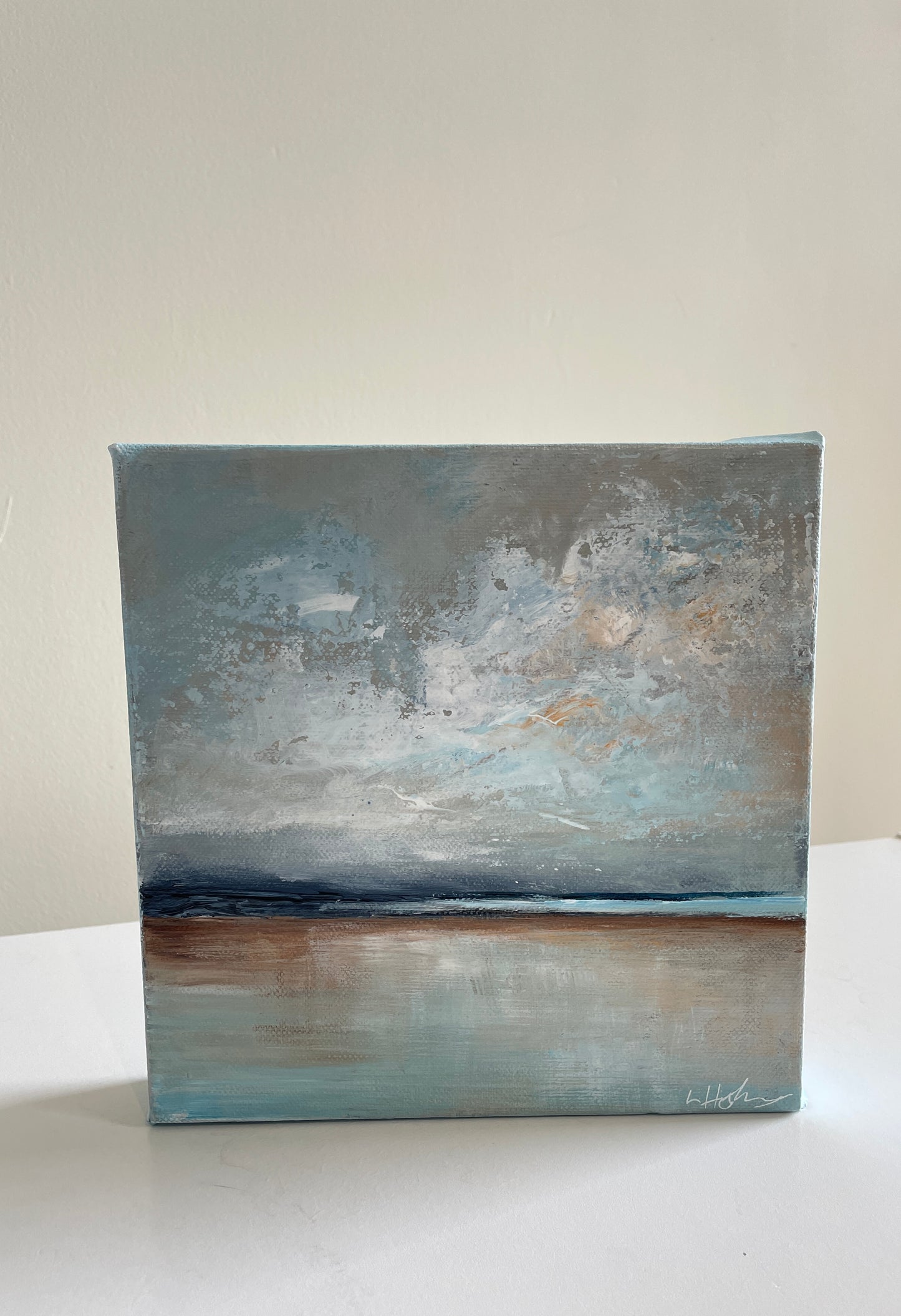 Calm Water semi abstract landscape art