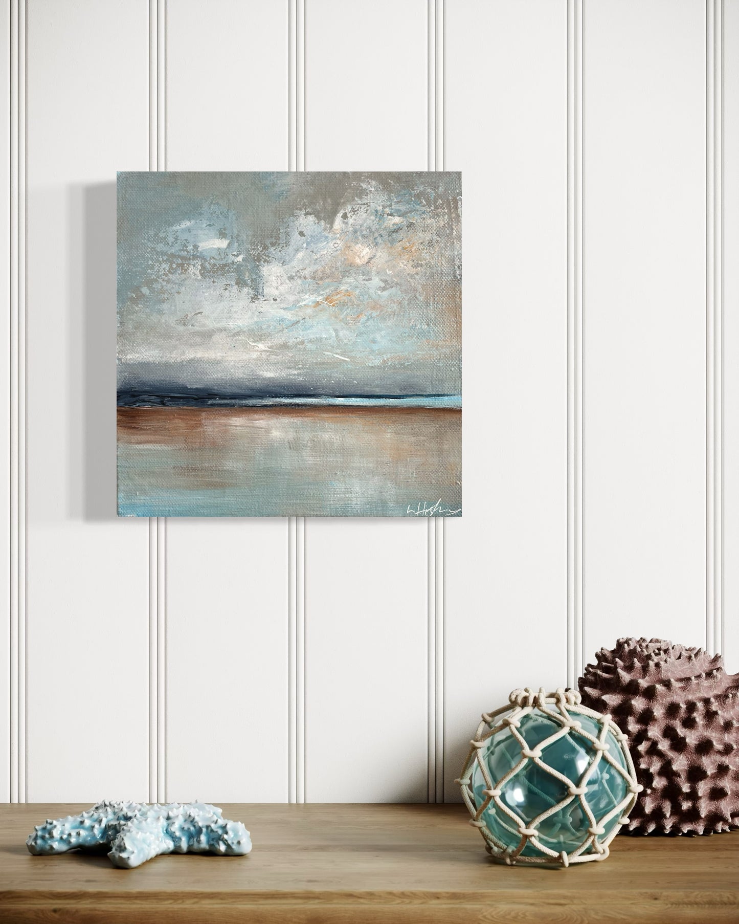 Calm Water semi abstract landscape art