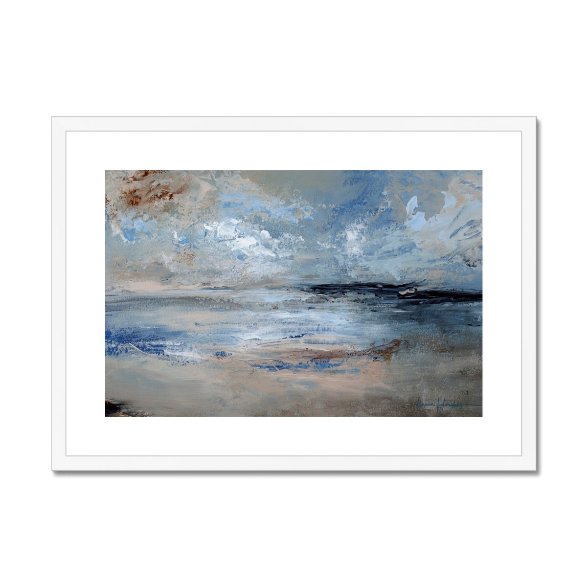 Shimmer Semi Abstract Print