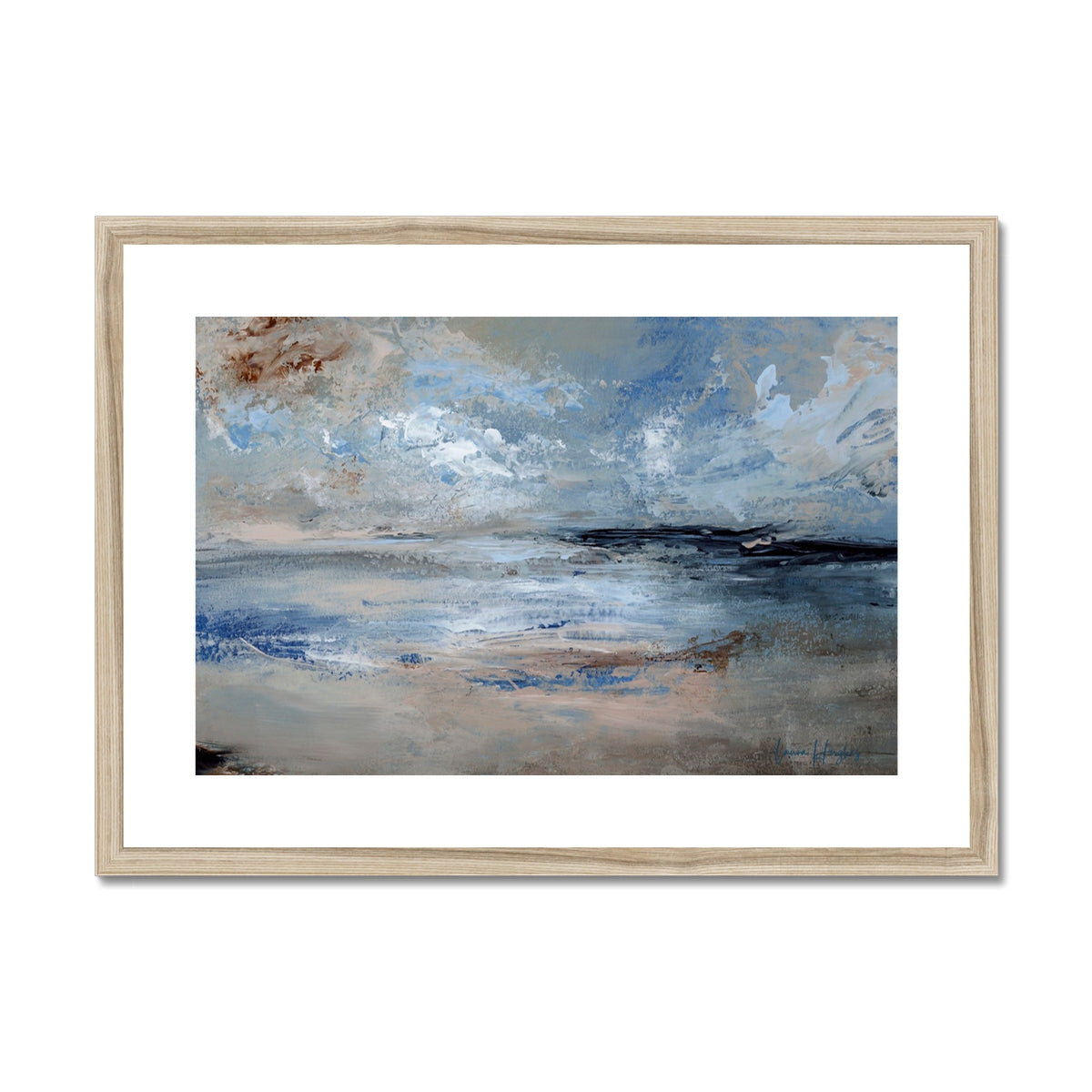 Shimmer Semi Abstract Print