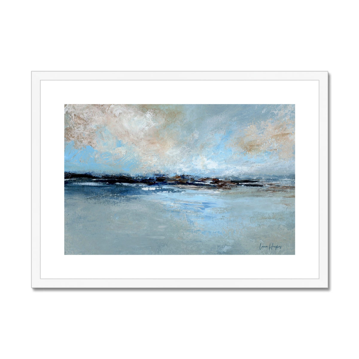 The Storm has Passed Semi Abstract Print