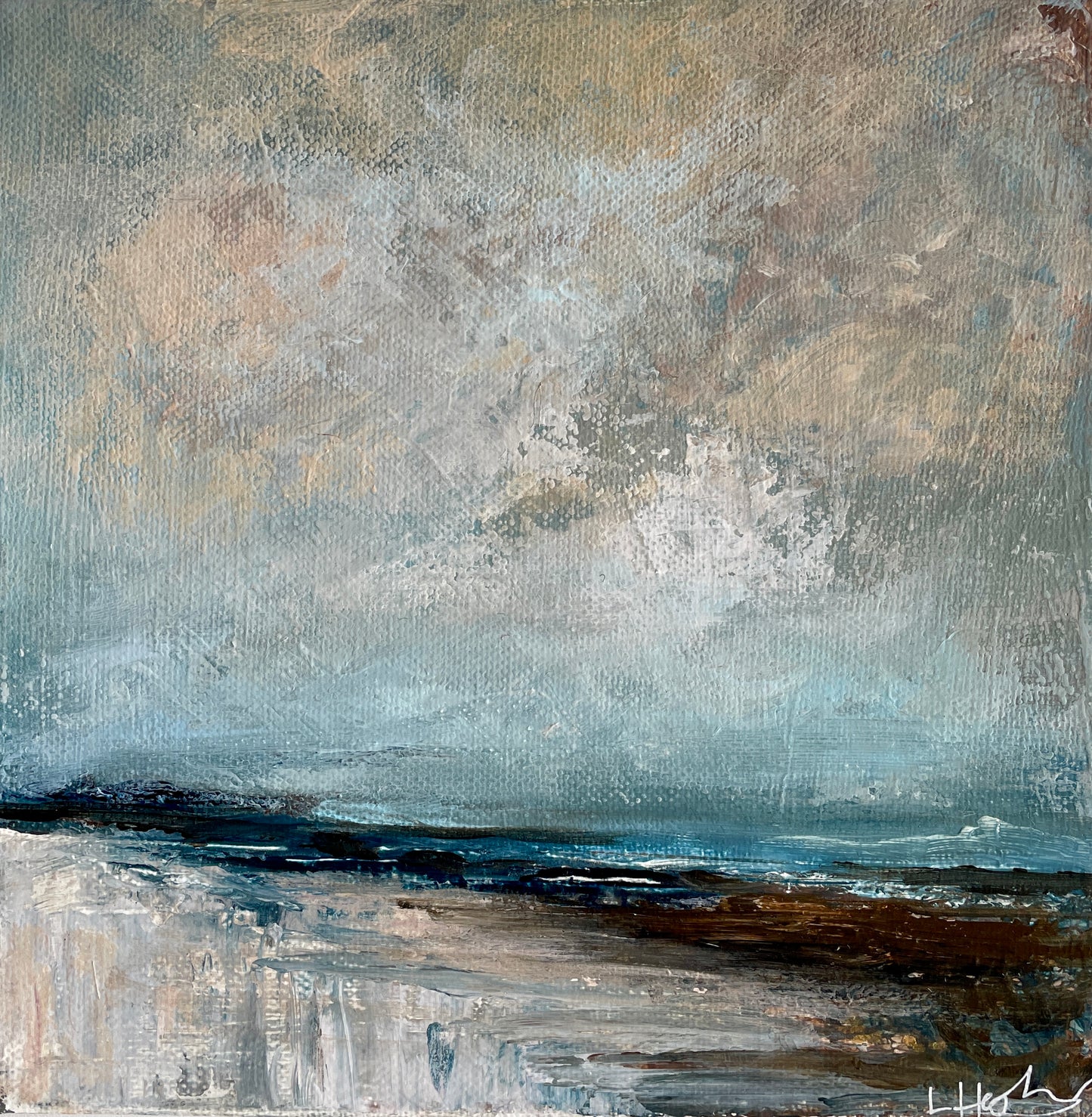 Lost in the Layers Semi abstract landscape