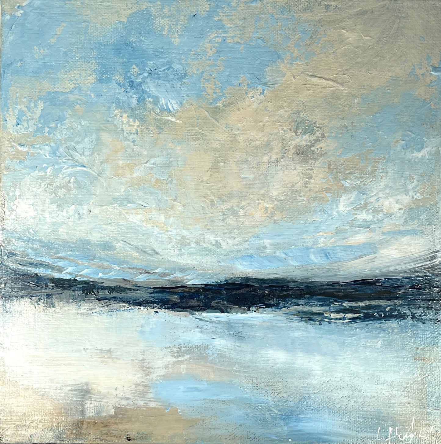 Reflections Semi Abstract Landscape
