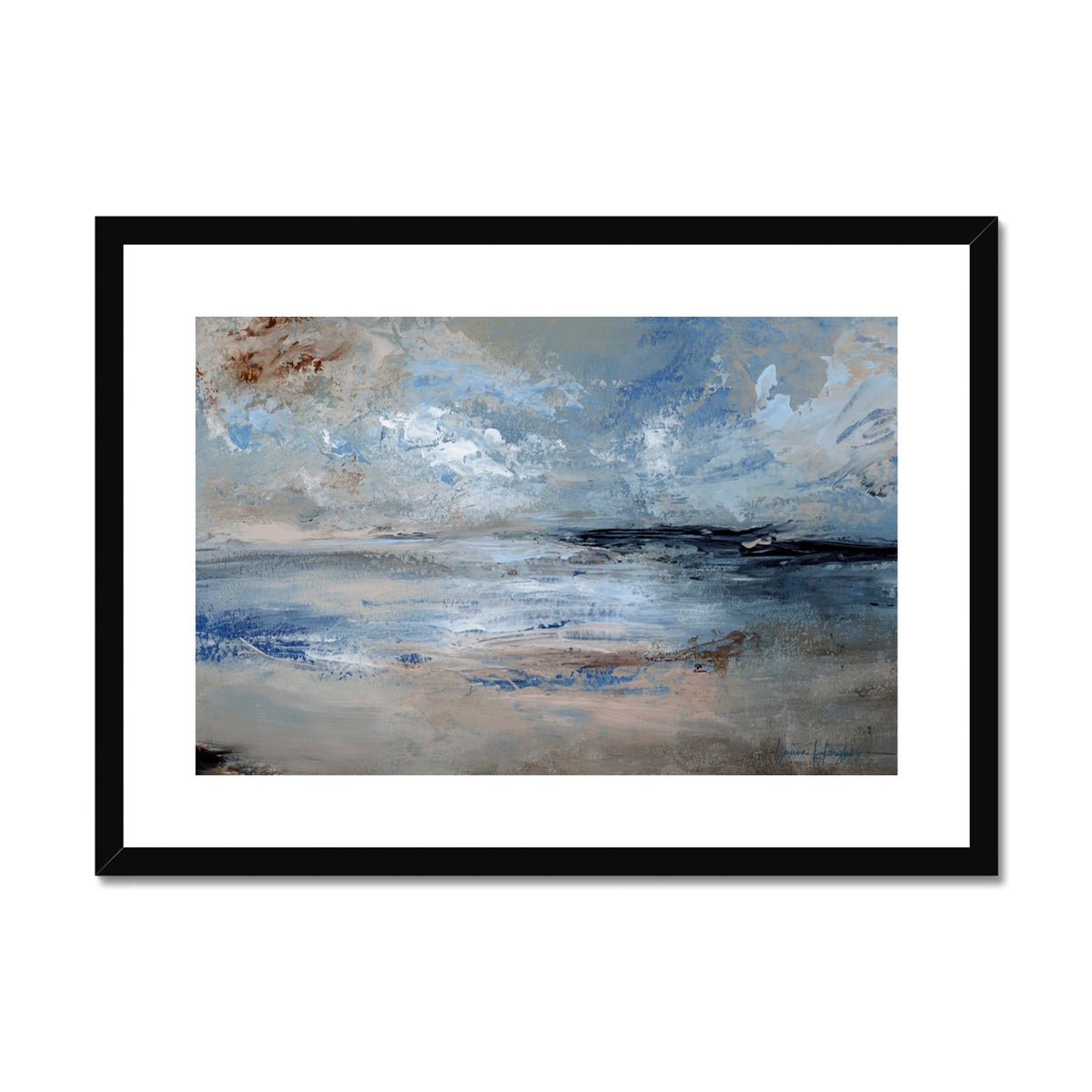 Shimmer Semi Abstract Print