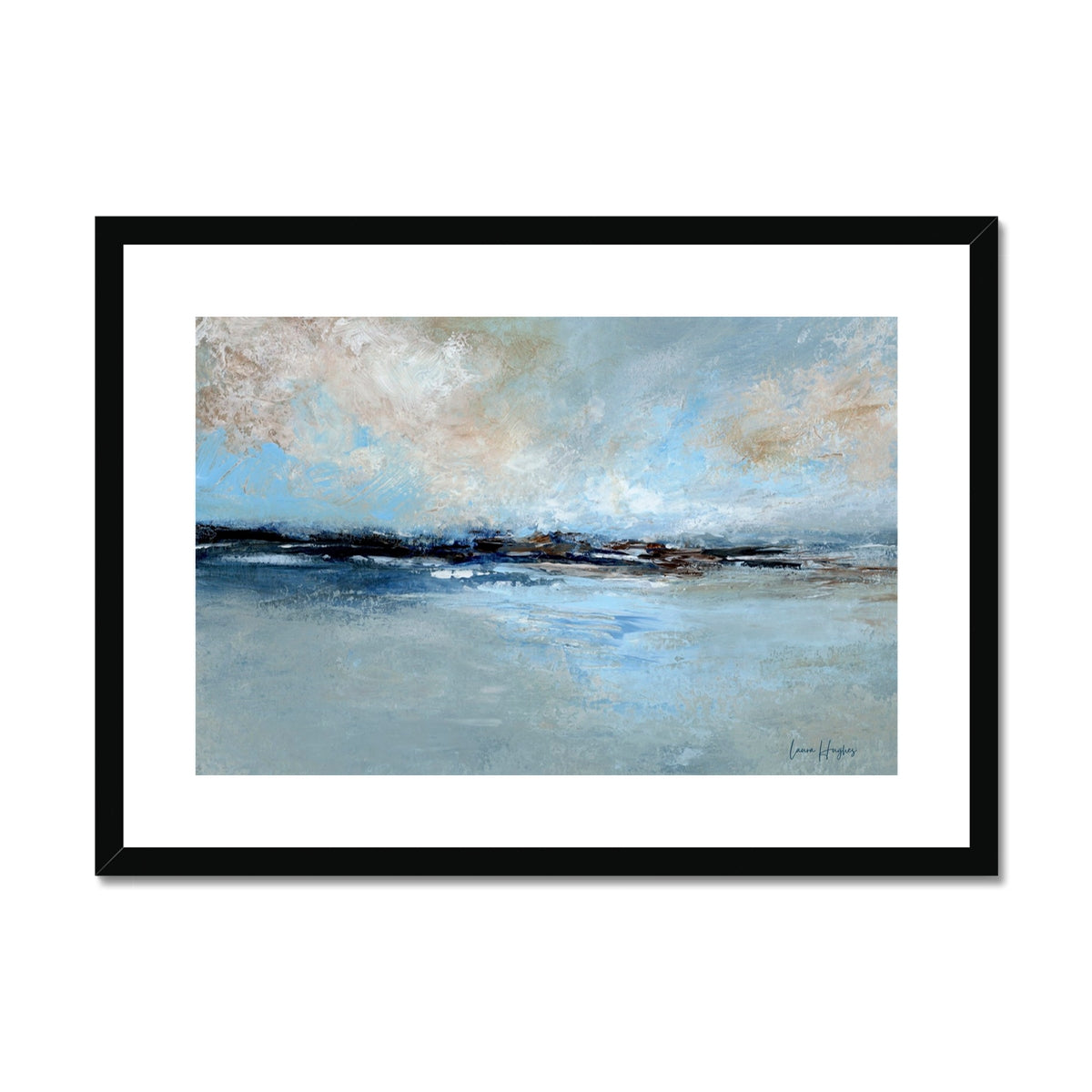 The Storm has Passed Semi Abstract Print