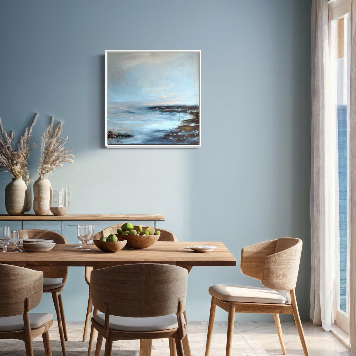 Serenity landscape original art on canvas