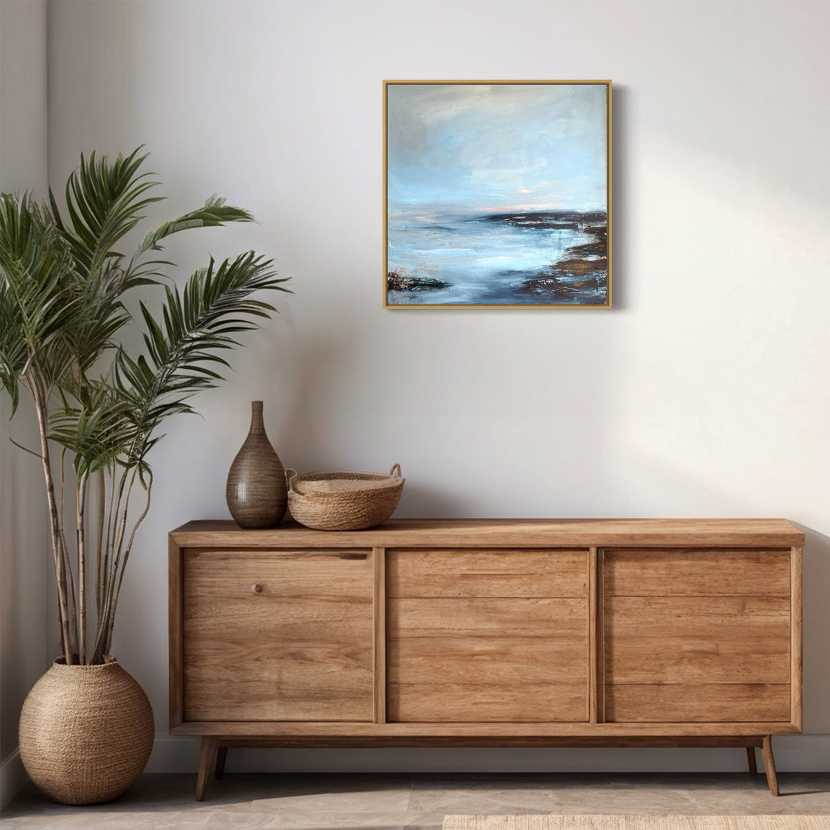 Serenity landscape art original on canvas